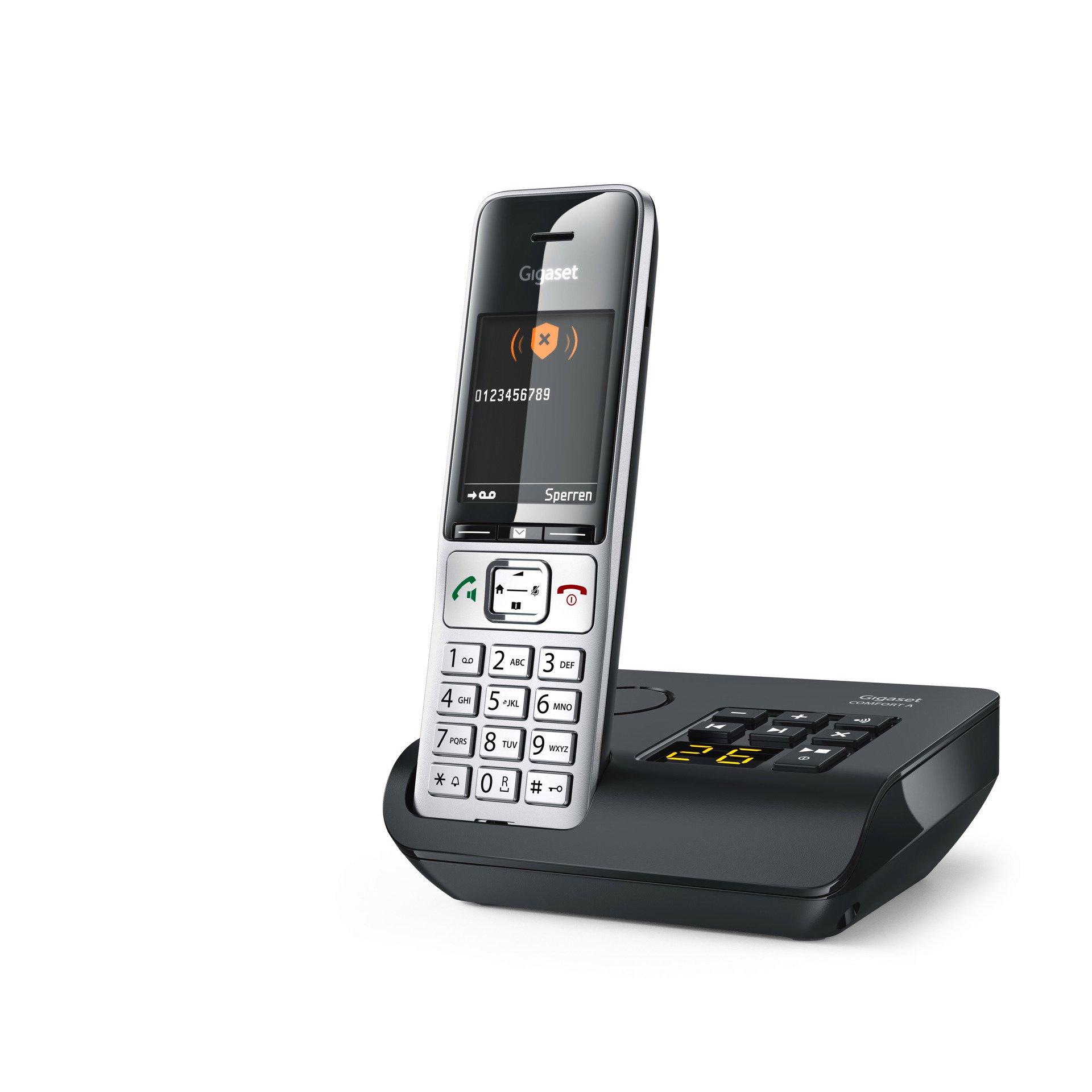 S30852-H3023-B101, Gigaset COMFORT 500A silver-black