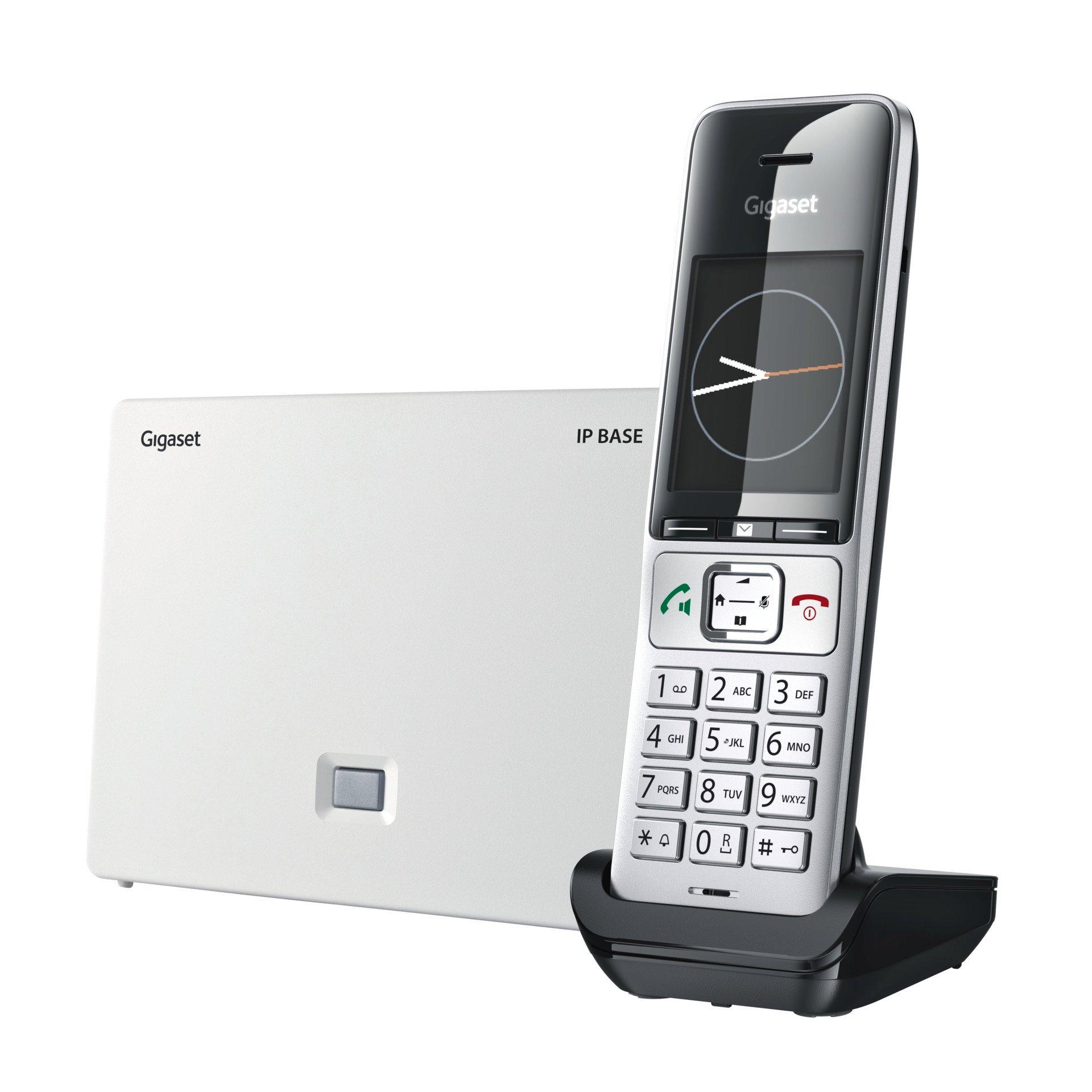 S30852-H3038-R101, Gigaset COMFORT 500A IP BASE silver-black