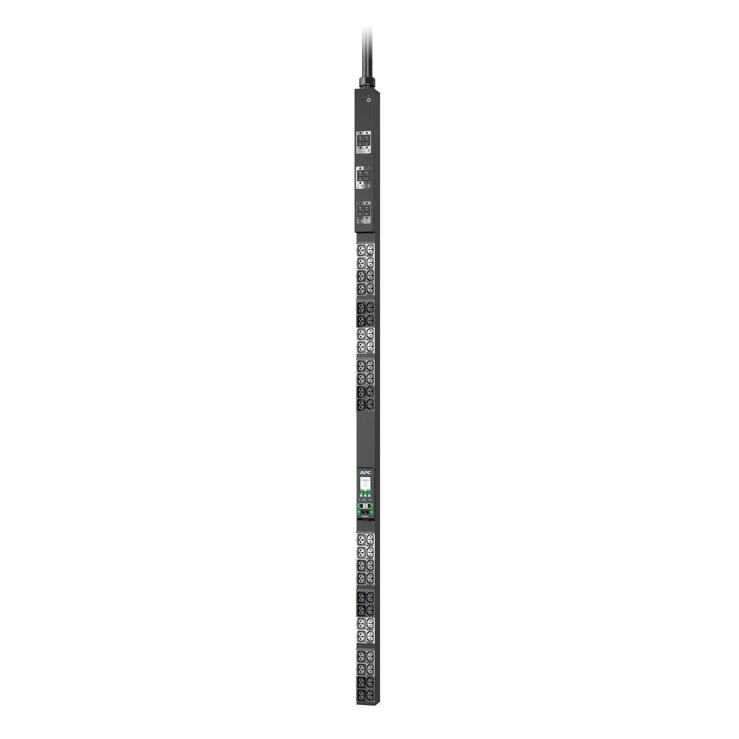 APDU10350ME, APC NetShelter Rack-PDU Advanced, Metered, 3PH, 22,1kW 400V 32A or 17.3kW 415V 30A, 48 Ausgänge, IEC309