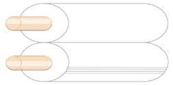 INKA 6225 (2x 2,5mm²), 100m Spule transparent Video-Kabel mit Steuerleitung, PVC