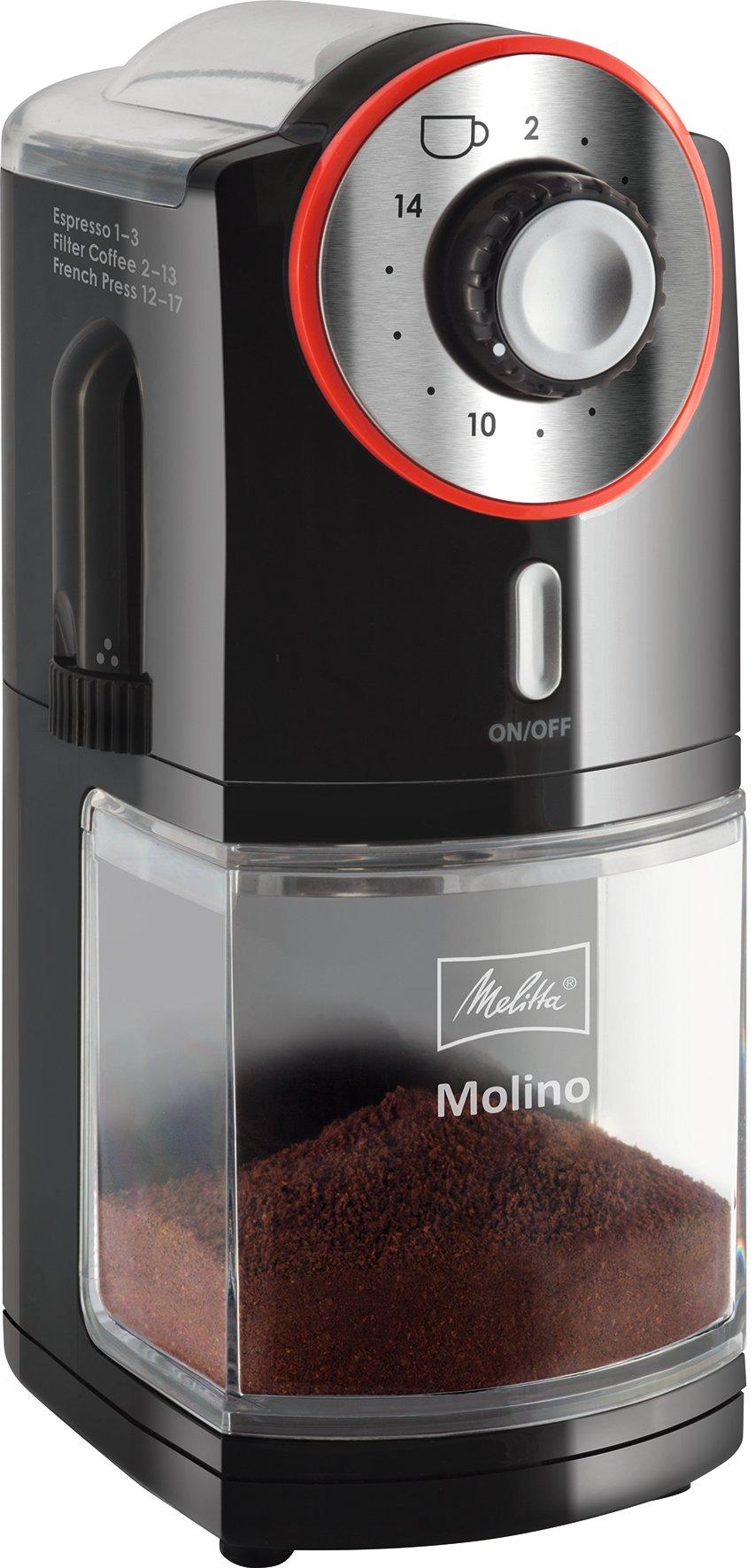 1019-01, Melitta Molino (Elektr. Kaffeemühle) 1019-01 schwarz