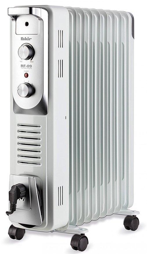 RF-09 TURBO PLUS, Ölradiator RF 09 TURBO PLUS, perlgrau, 2.300 Watt, 4 Leistungsstufen