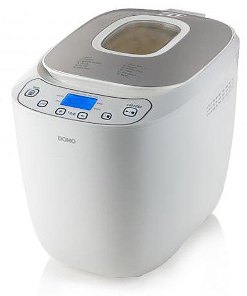 B3963, Brotbackautomat weiß/Edelst. m. Timer