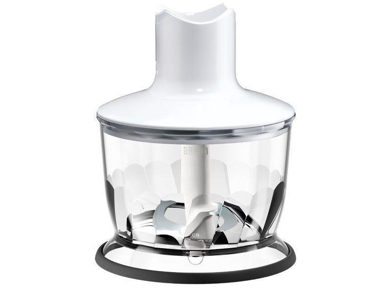 MQ 30 WH, 500 ml Zerkleierer, weiß, Zerkleinererschüssel aus BPA-freiem Kunststoff, mit rutschfestem Boden/Deckel, spülmaschinengeeignet (außer Gerätedeckel), k