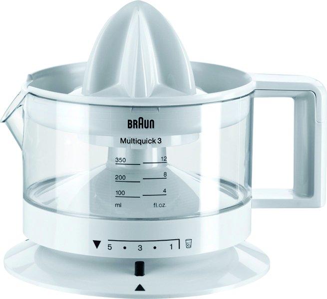 CJ 3000, Delonghi-Braun Zitruspresse Tribute Collection, weiß