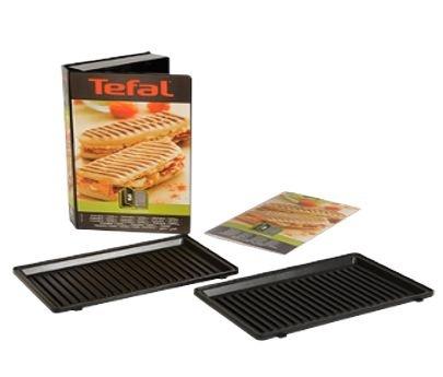 XA8003, Platten-Set Nr. 3 Grill, Schwarz/Edelstahl