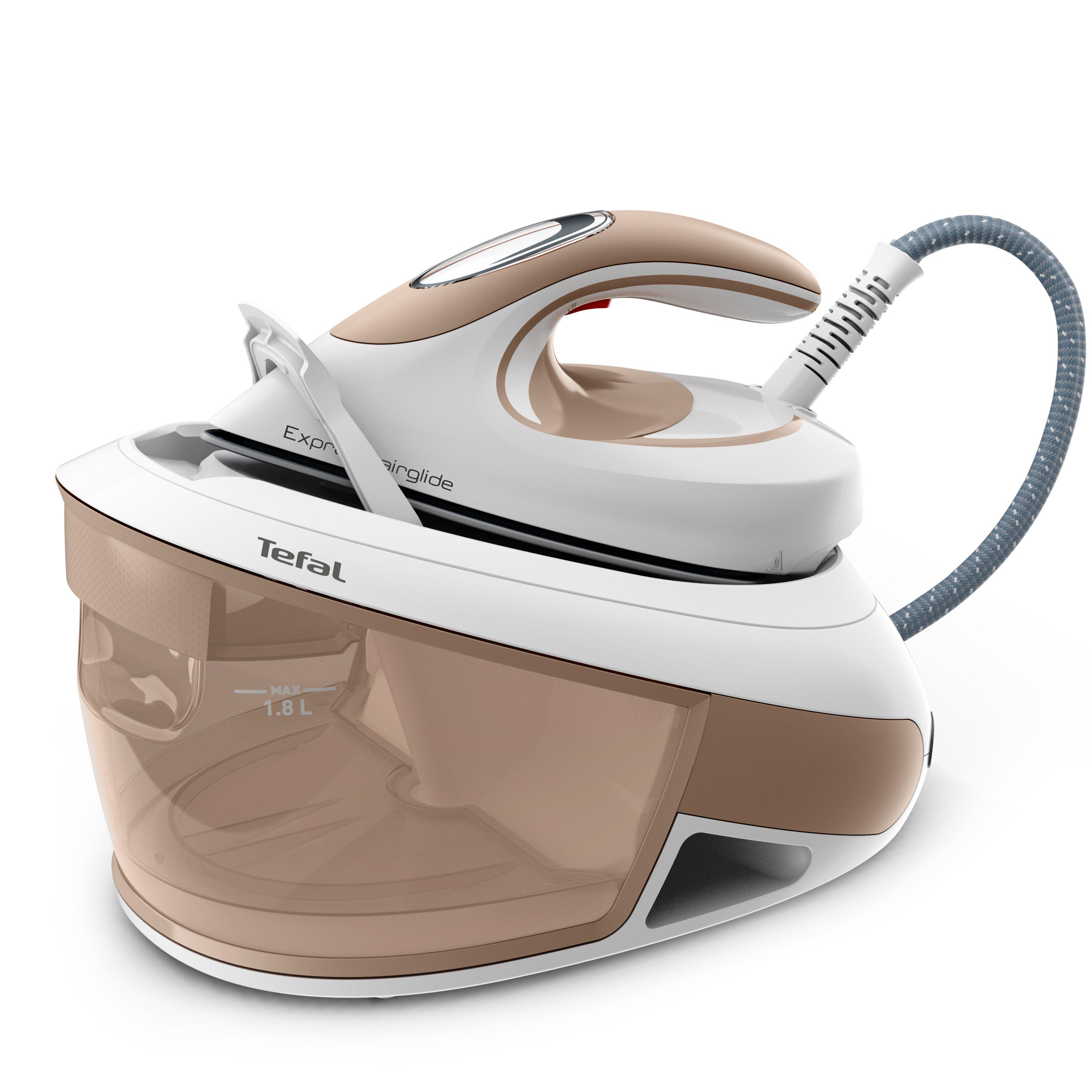 SV8027, Dampfbügeleisen EXPRESS AIRGLIDE, Weiß/ Beige