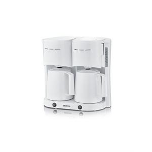 KA9314, Duo-Filterkaffeemaschine,2x ca. 1.000 W, 2 Thermokannen mit Durchbrühdeckel, jeweils bis 8 Tassen, 2 x Schwenkfilter 1 x 4, automatische Abschaltung,