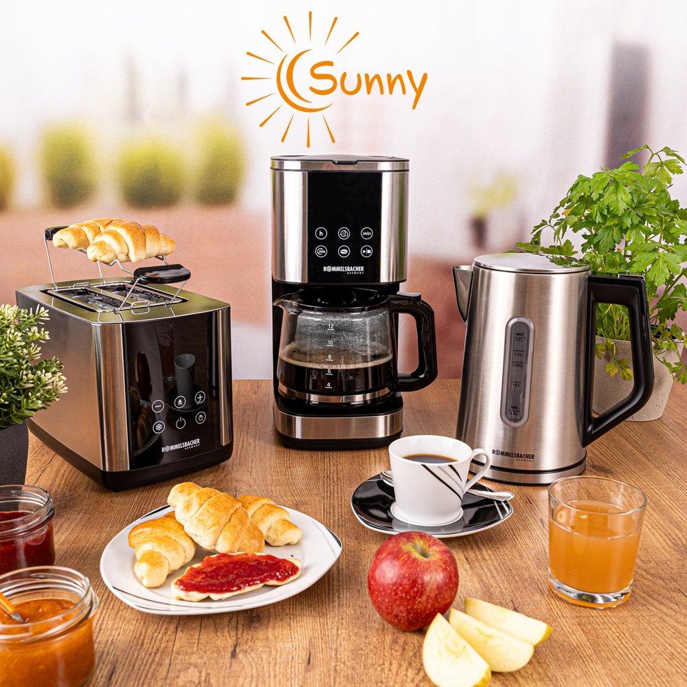 WK 3000, Wasserkocher, 3.000 W, Edelstahl/schwarz