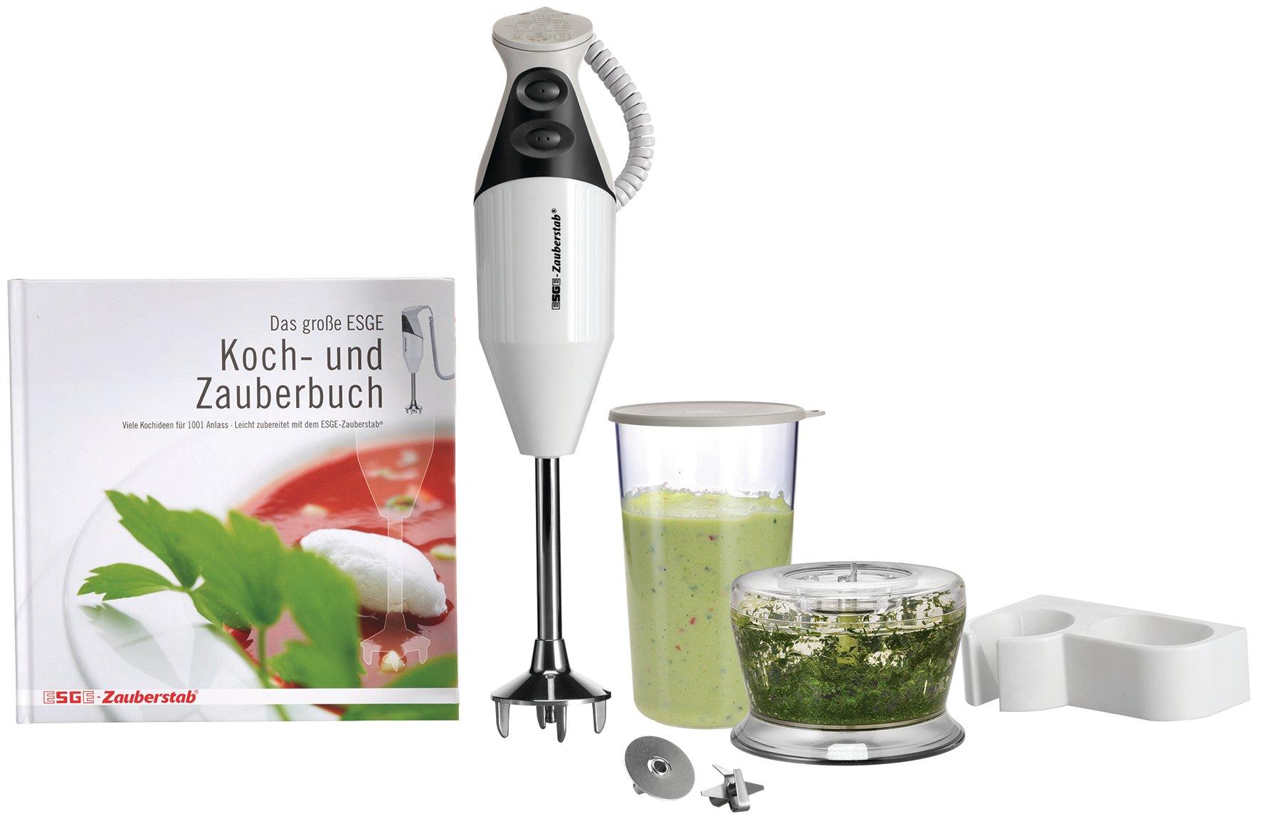 90610, Stabmixer Zauberstab Gourmet 160 Watt, weiss