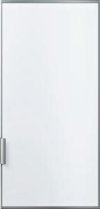 KF1413Z0, Türfront weiß m Alu-Dekorrahme
