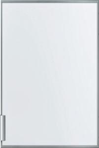 KF1213Z0, Türfront weiß + Alu-Dekorrahmen