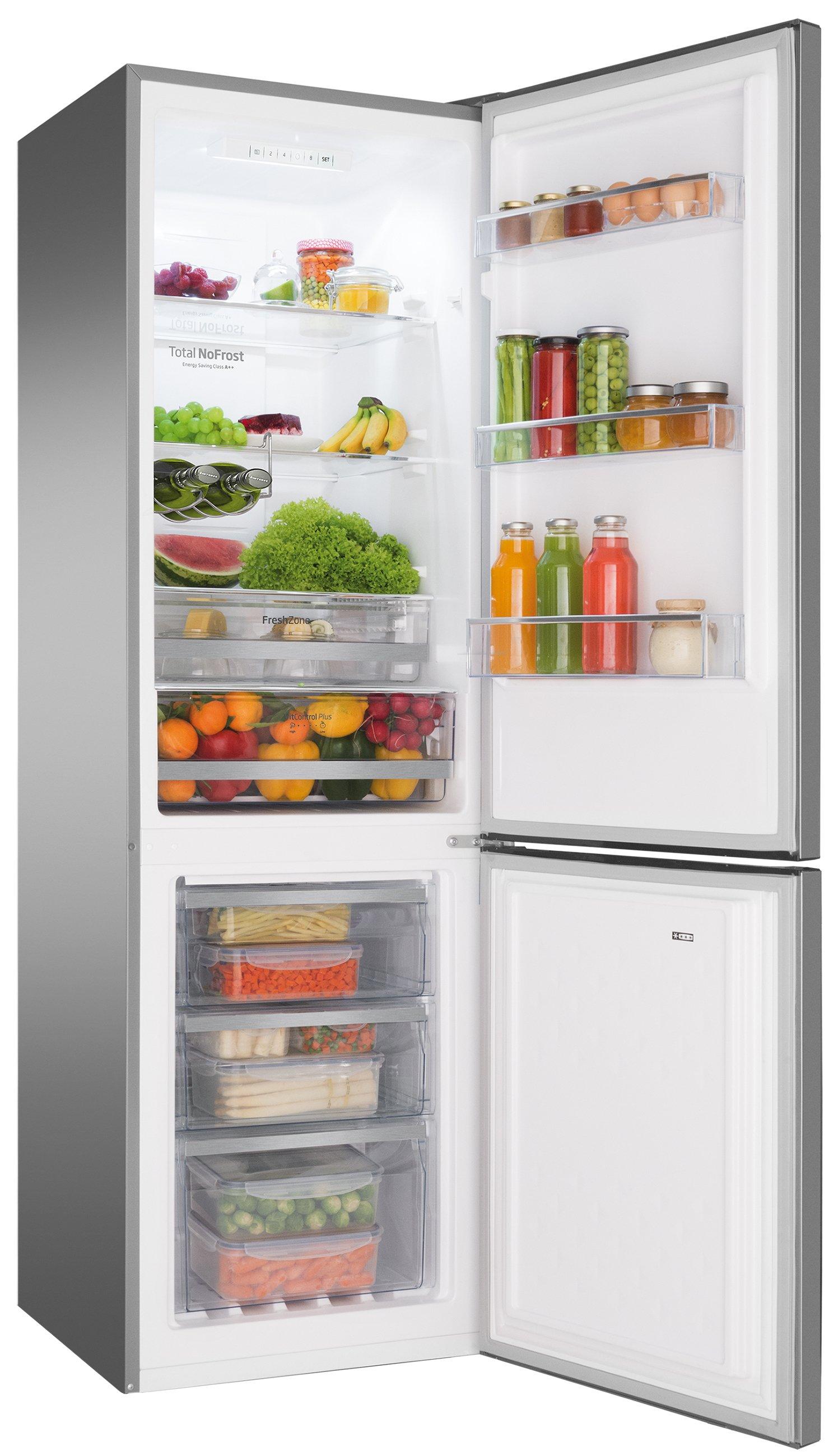 KGC 15494 E, Kühl-/Gefrierkombination, 180 cm Höhe, Total NoFrost, Edelstahloptik, VitControl Plus Linie, EEK: E