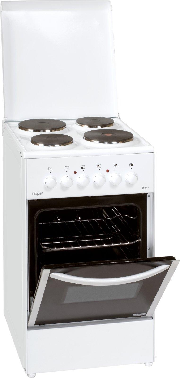 EH 10.3 F2, Elektro-Standherd, Ober-/Unterhitze, Multifunktion, Backofen-Volumen: 51 l, EEK:  A, Weiß