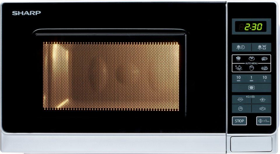 R-242 INW, 20 L, 800 W Solo-MW, Gehäusefarbe silber-met.11 Leistungsstufen