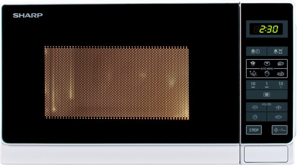 R-242 WW, 20 L, 800 W Solo-MW, Gehäusefarbe weiß, 11 Leistungsstufen