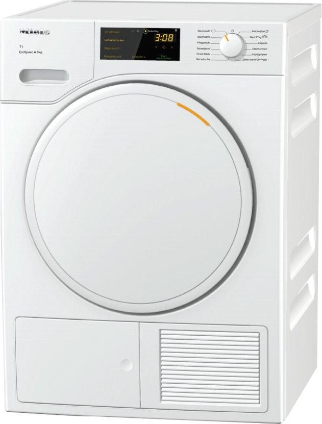 TWC 560 WP, Wärmepumpentrockner T1, 8 kg, EEK: C, EcoDry-Technologie, Lotosweiß