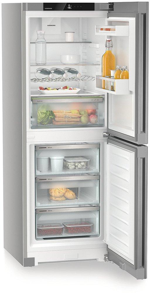 CNsfc 5023-22, KUEHL-GEFRIERKOMBINATION-EASYFRESH-NOFROST,C, SteelFinish, Plus