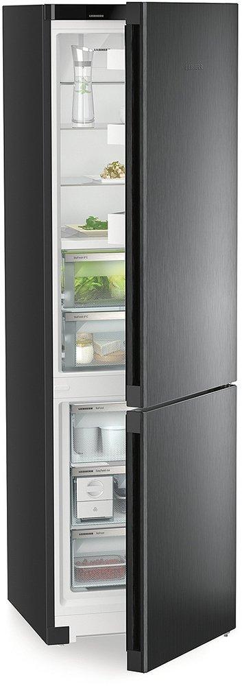 CBNbda 572i-22, Kühl-/Gefrierkombination mit BioFresh und NoFrost, EEK: A, 360l, 34dB, BlackSteel