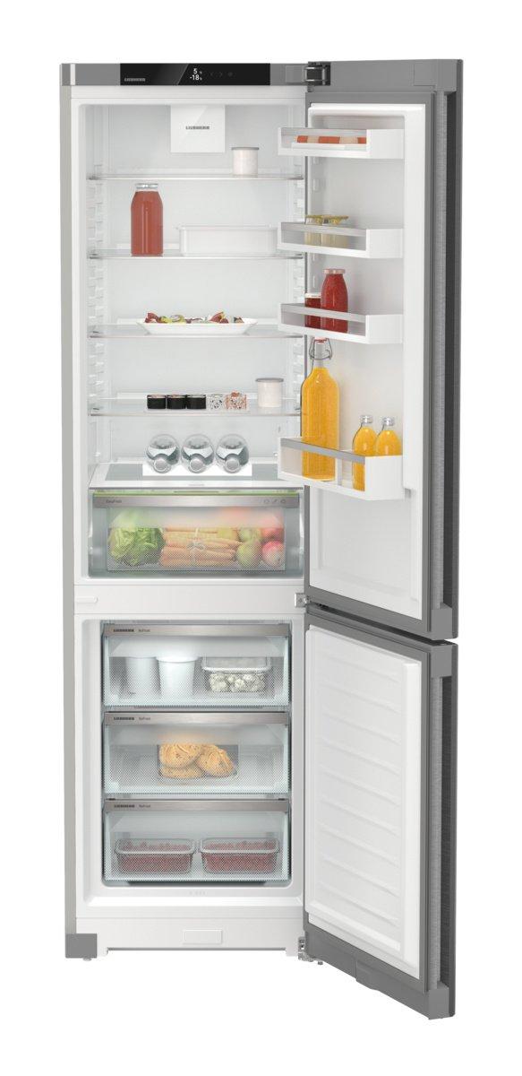 KGNsd 57Vc03, KUEHL-GEFRIERKOMBINATION-EASYFRESH-NOFROST,C, SteelDoor, Pure