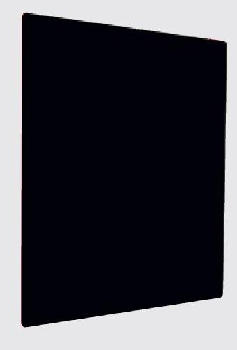 ISP-B 1200, Infrarotstrahlungpaneele ISP-B 1200 schwarz, pulverbeschichtet