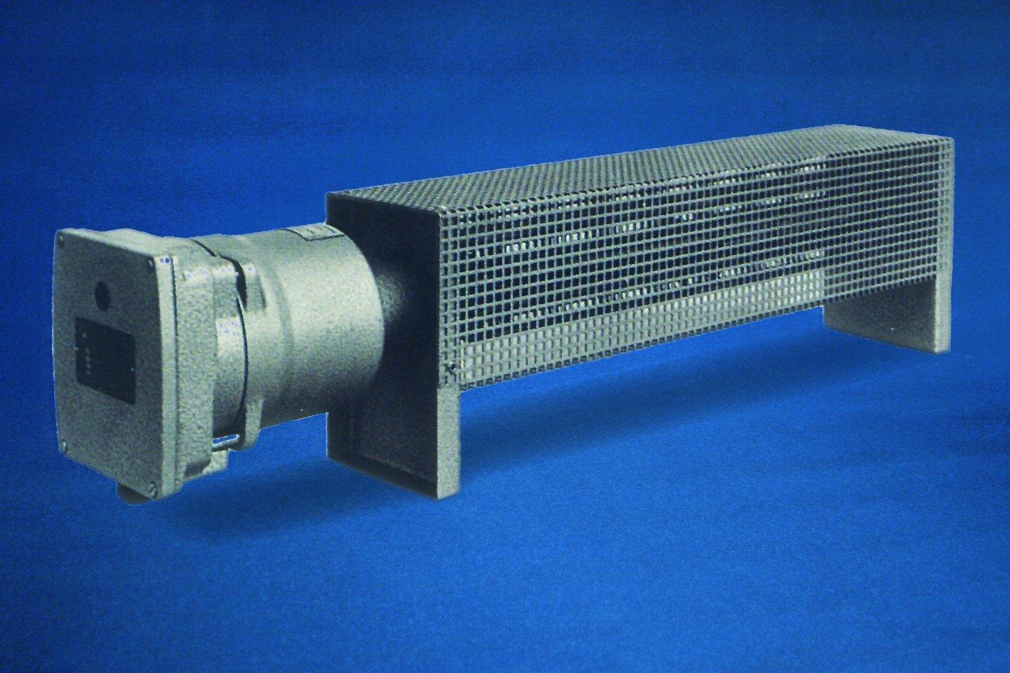 DHG11B1/R1-3-T3, Ex-Raumheizgerät 3.000 W, temperaturgeregelt, mit Schutzkorb, T3