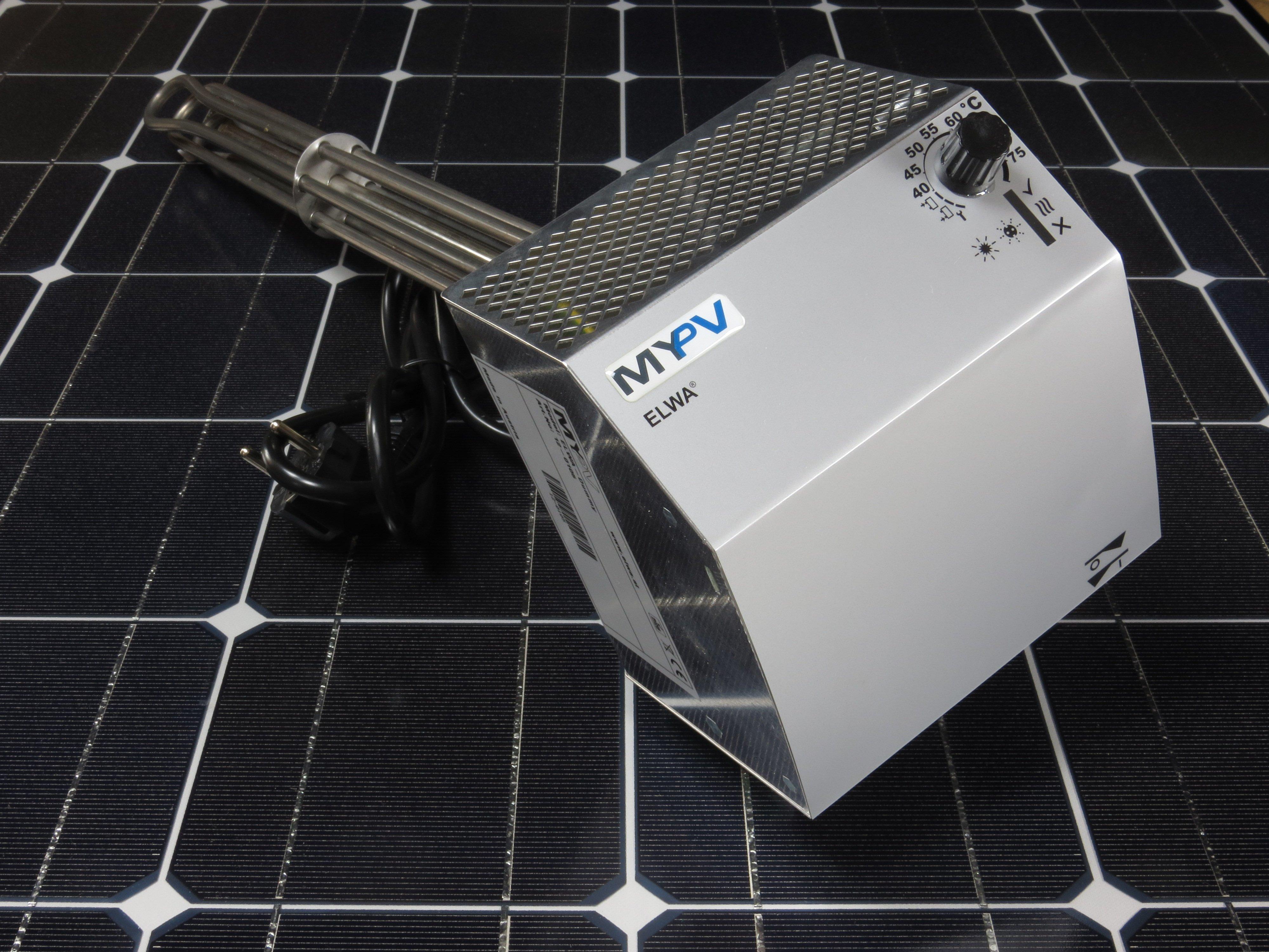 DC ELWA, Photovoltaik-Warmwasserbereitungs-Gerät