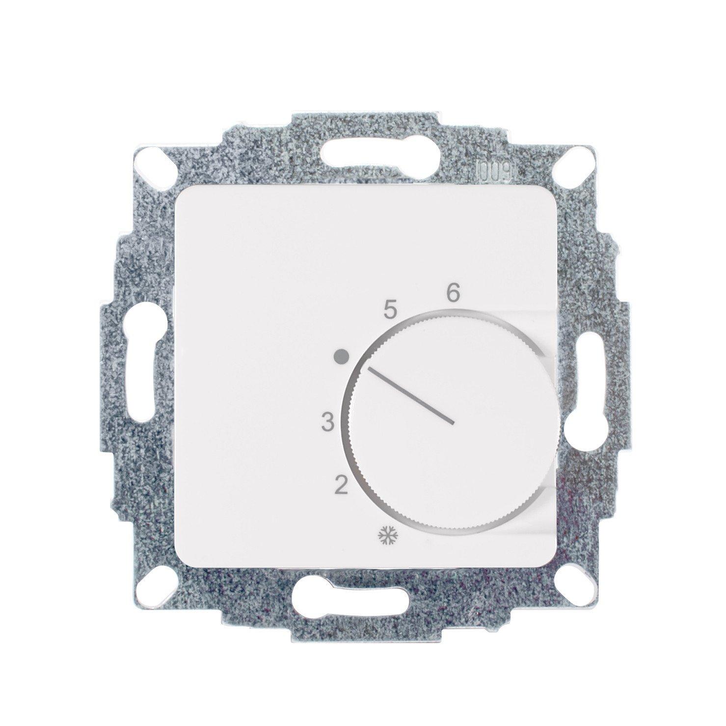 RTR-5010(sg), Thermostat UP studioweiß glanz 50x50 230V Öffner
