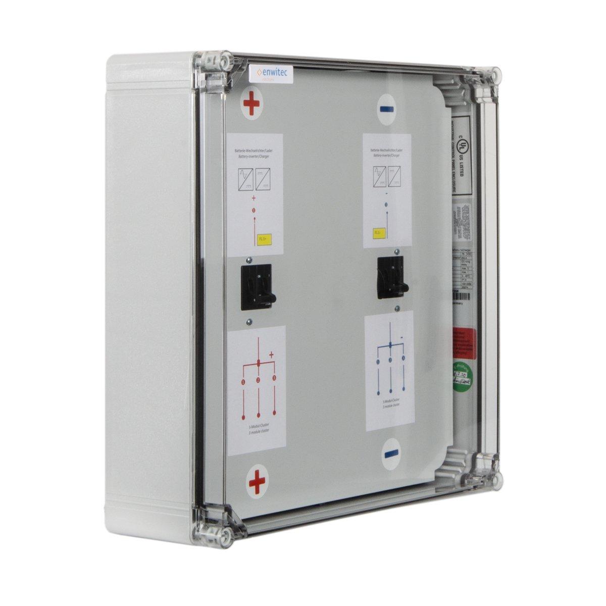 BAT BREAKER-Spec.BYD-3xAccu-1x Charger_standard_KL, BAT BREAKER - Spezifikation BYD - Klemme3 x Akku-Pack; 1 x Lader