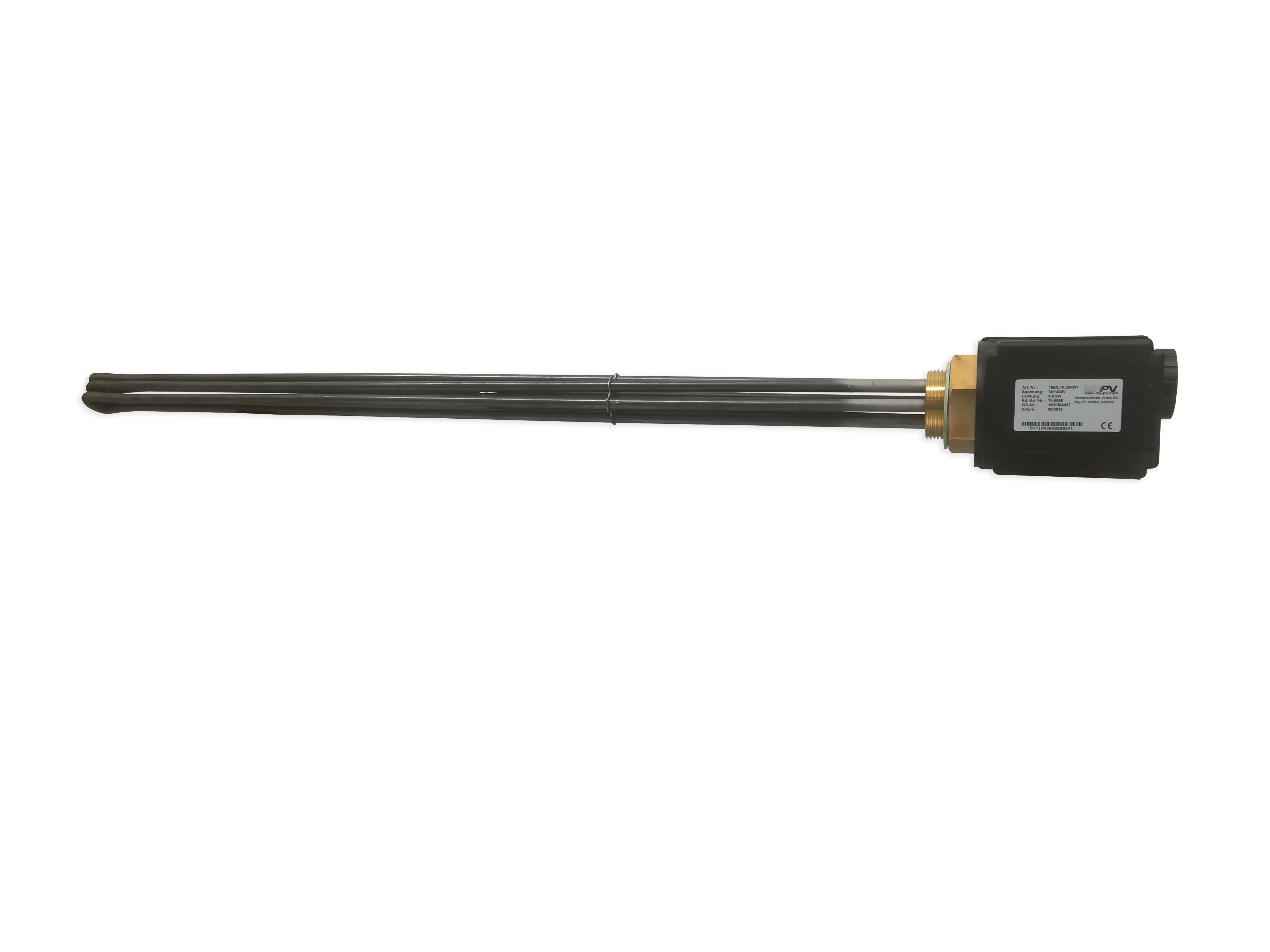 Einschraub-Heizkörper 9kw dreiphasig ohne T., Einschraub-Heizkörper 1,5, 3x230 V 9 kW, ohne Thermostat, ohne Netzkabel (passend für AC-THOR)