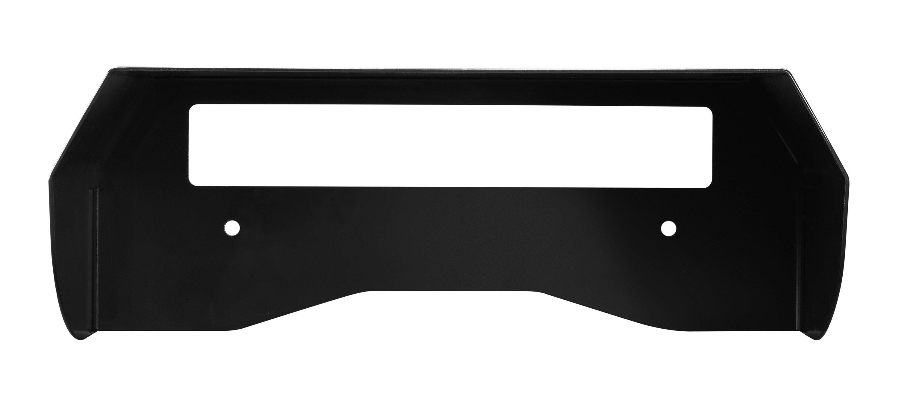 WPR12, Wetterschutzdach für Wallbox eMH1/eMH2, RAL 9011, 142x395x225 mm