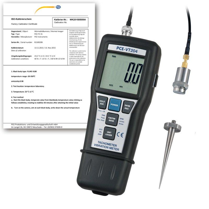 PCE-VT 204-ICA, Vibrationsmessgerät PCE-VT 204-ICA