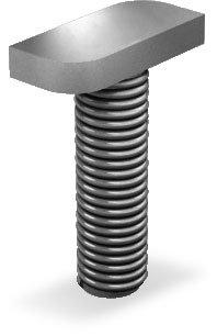 T-Bolt 28/15 M8x20, Hammerkopfschraube 28/15 M8x20