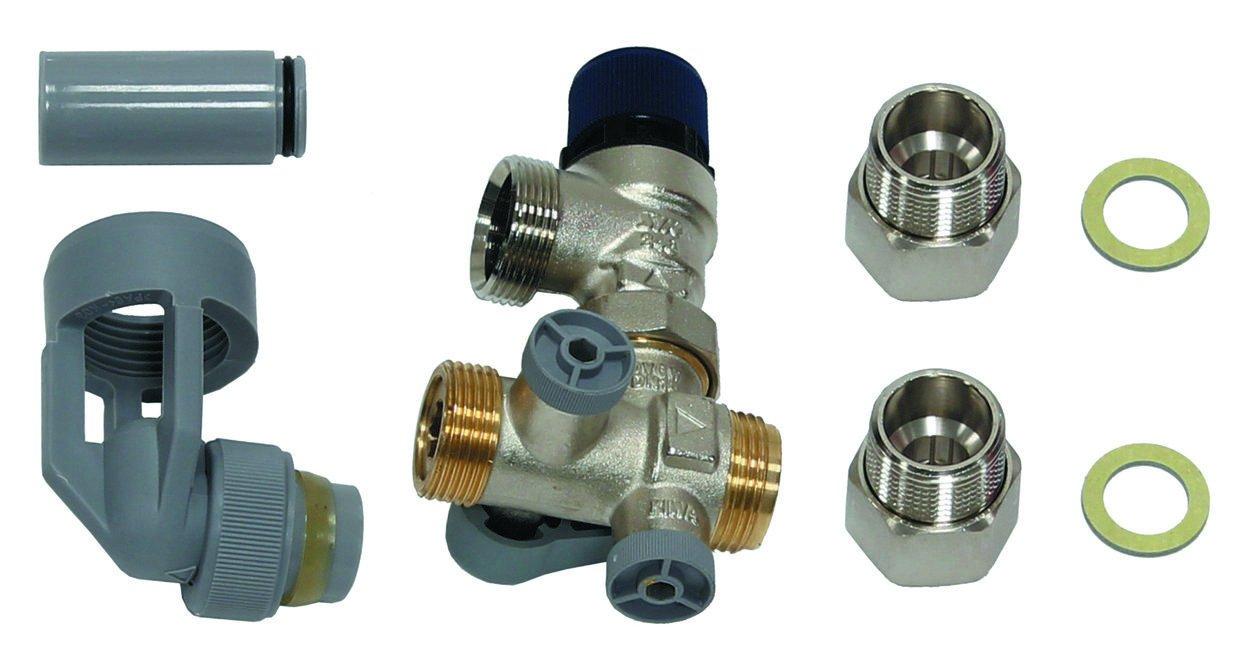 Sicherheitsgruppe 10 bar bis 200 L, VAILLANT Speicher Sicherheitsgruppe für Kaltwasseranschluss, bis 10 bar 200l