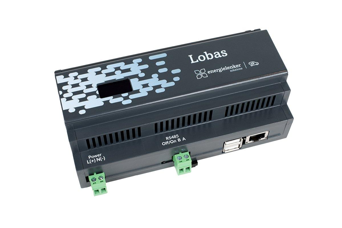 Lobas Lastmanagement, Lobas (Load Balancing System) sorgt für eine kontinuierliche Netzstabilität und vermeidet Lastspitzen. Die zur Verfügung stehende Anschlussleistung wi