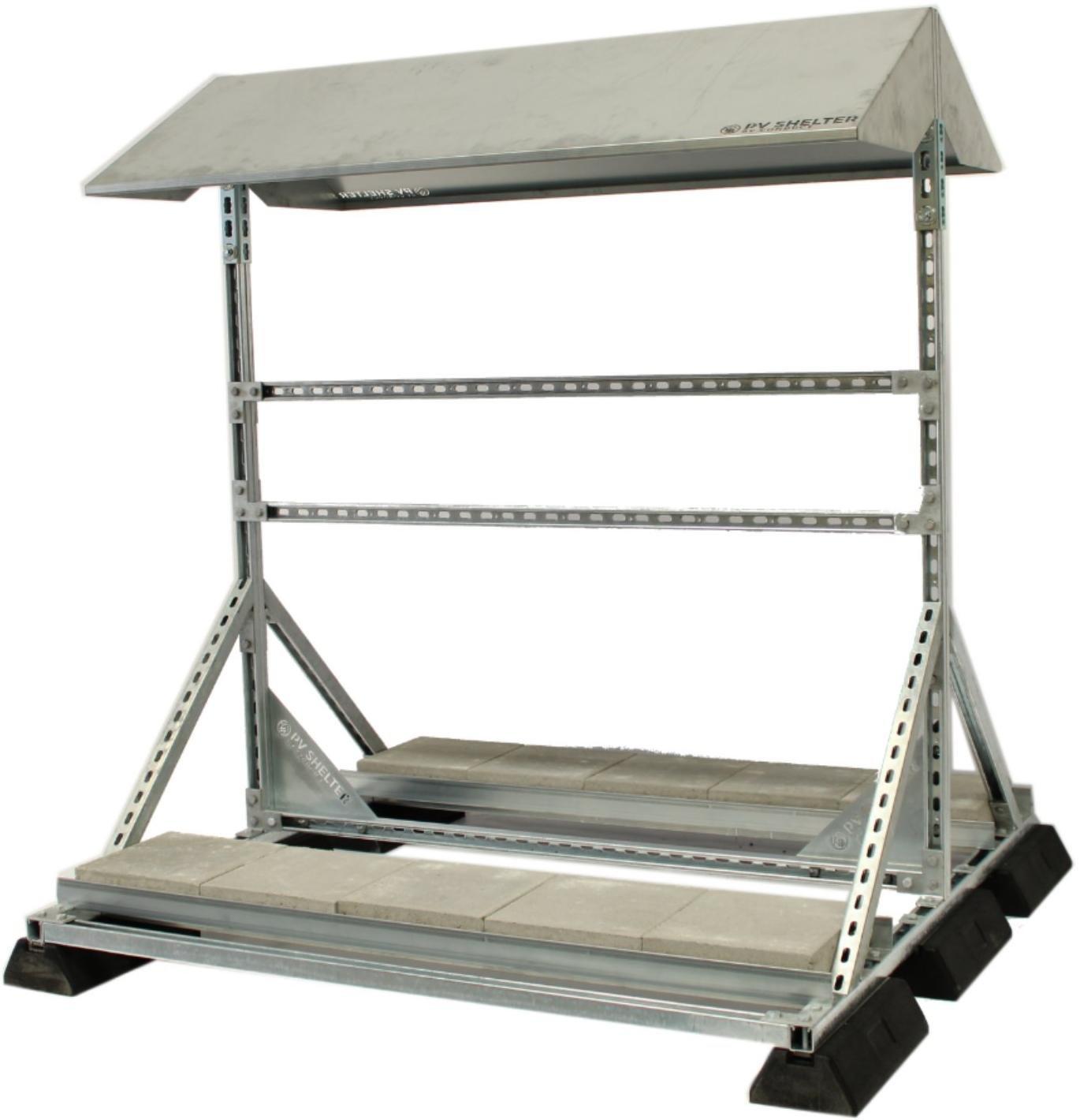 PVshelter High Energy B2B, PVshelter High Energy B2B Wechselrichterrahmen unmontiert