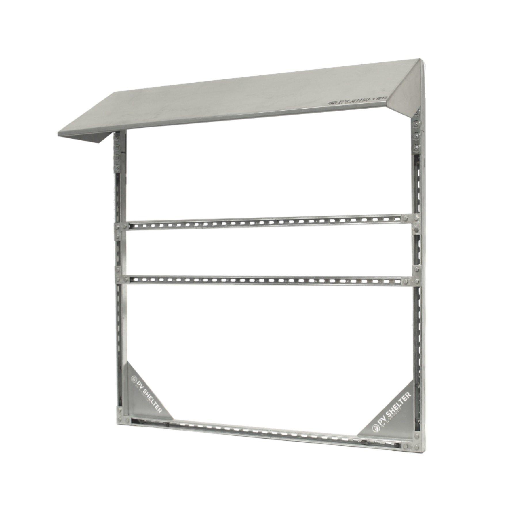 PVshelter High Energy Wall, PVshelter High Energy Wandwechselrichter Rahmen unmontiert