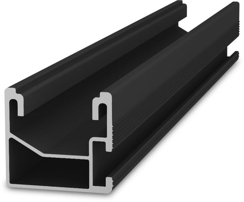 SingleRail 36; 4.80 m Black, SingleRail 36; 4.80 m Black