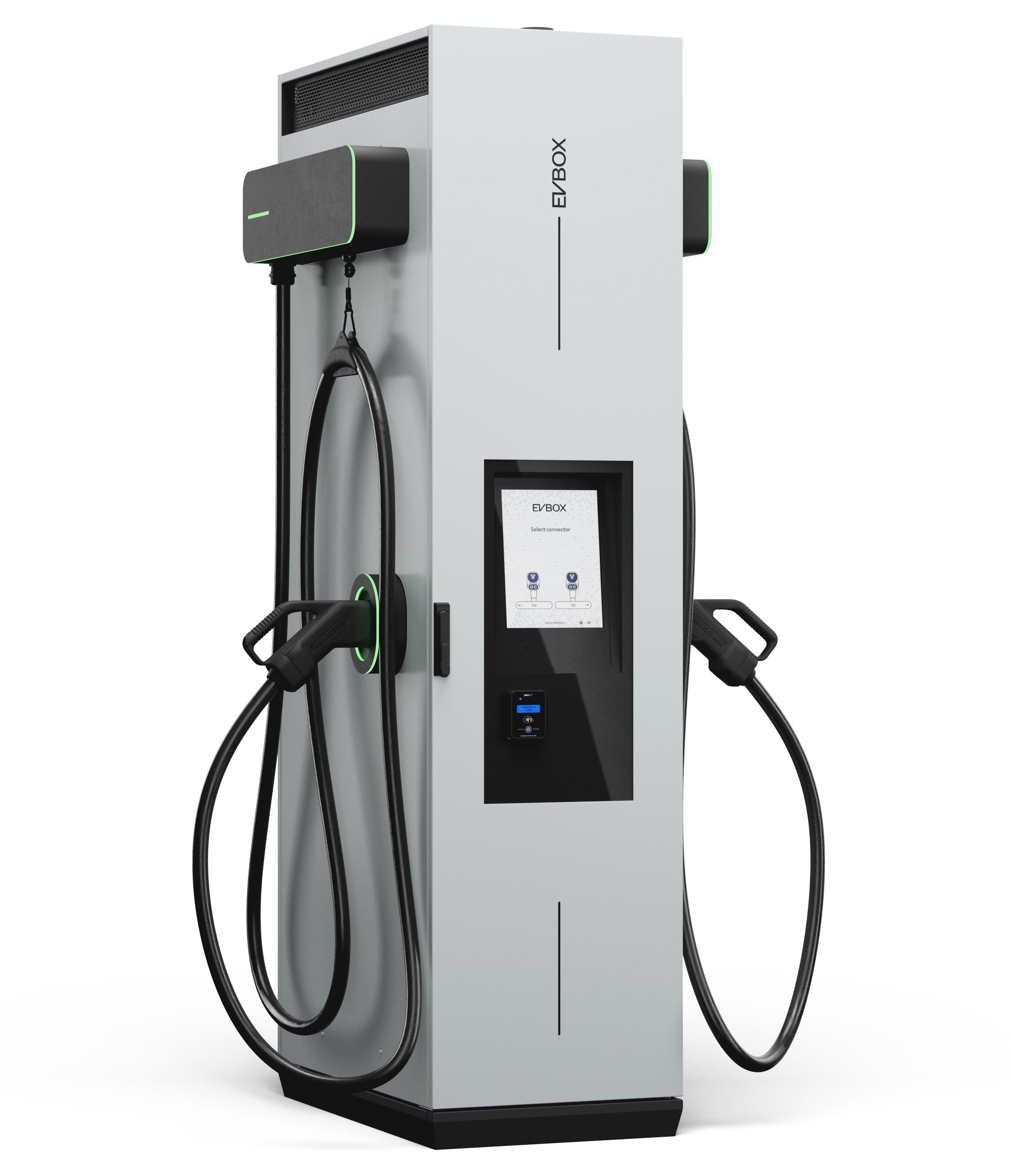 Troniq Modular 210, 210kW DC-Schnellladestation für Elektrofahrzeuge