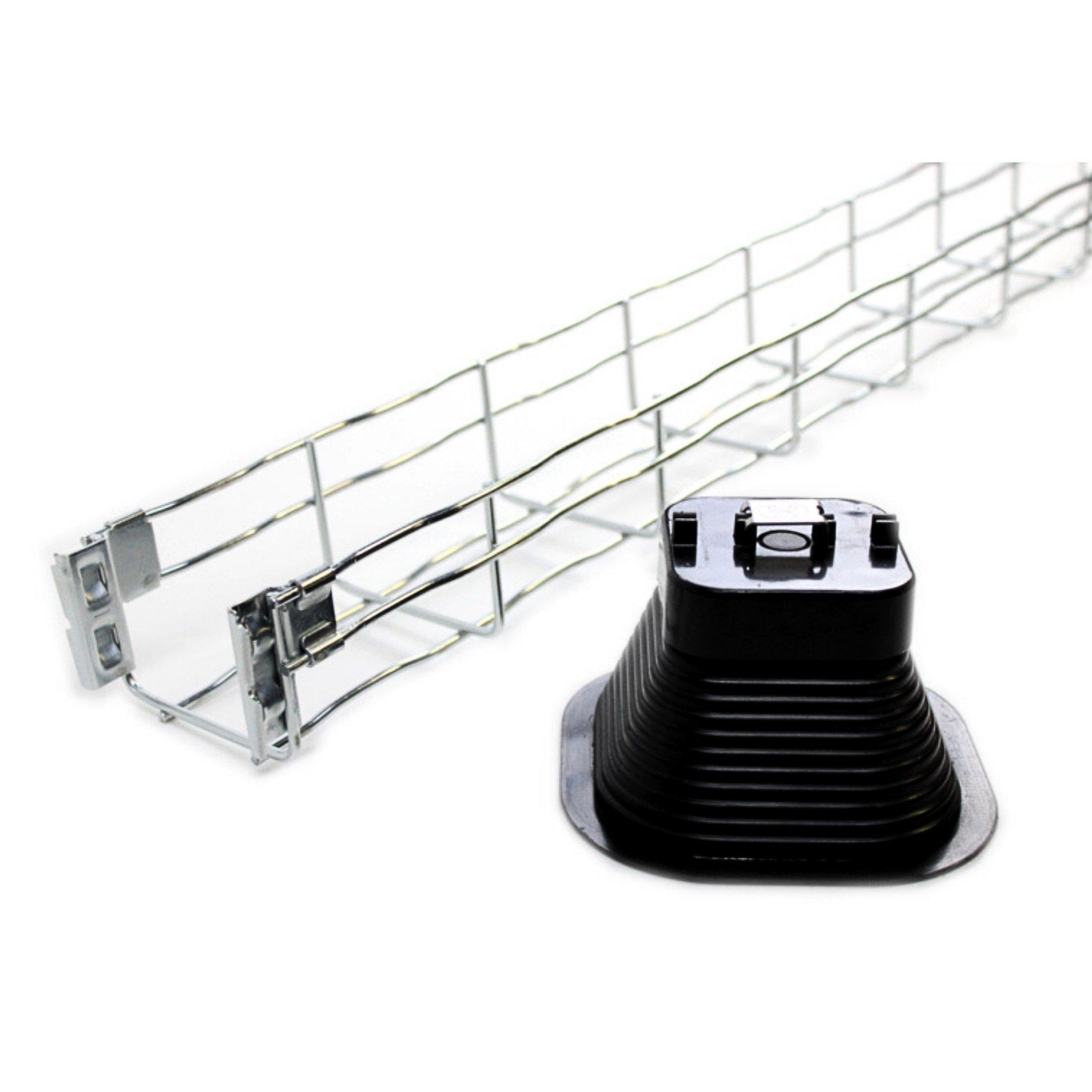 RSC65100-12M, Kompletter Satz Gitterrinne 65x100mm EZ Plus 12M