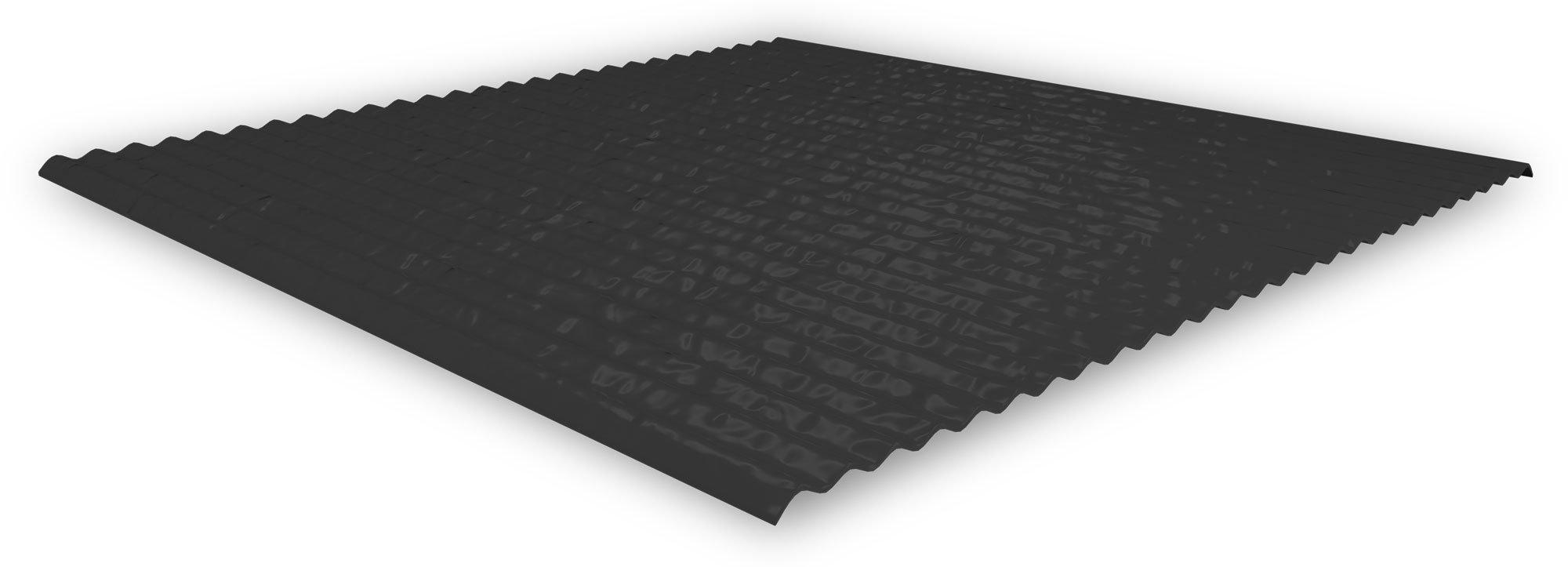 SingleHook FLA sheet metal anthracite, SingleHook FLA Metallabdeckung, Anthrazit