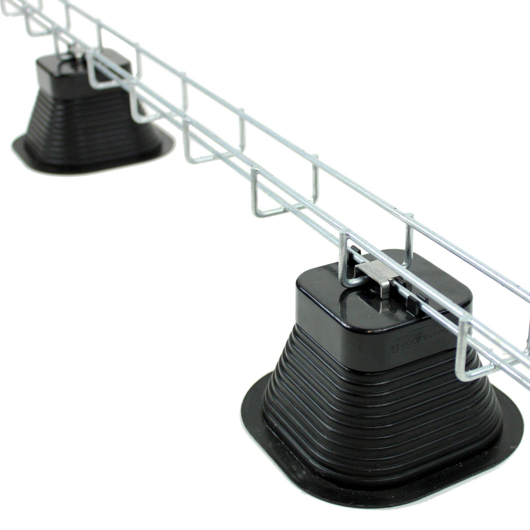 Gitterrinne 30X35 L=3M EZ Plus Klasse 8, Kompletter Satz RoofSupport HOME 30x35mm EZ Plus