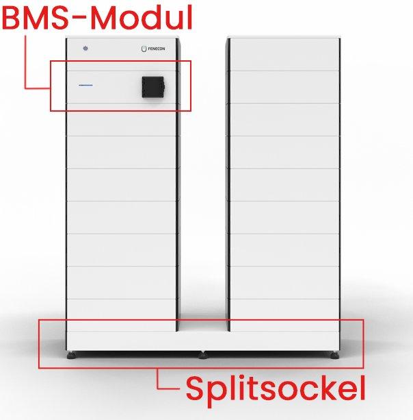 FEH001, BMS-Box stapelbar (750 V) inkl. Split
