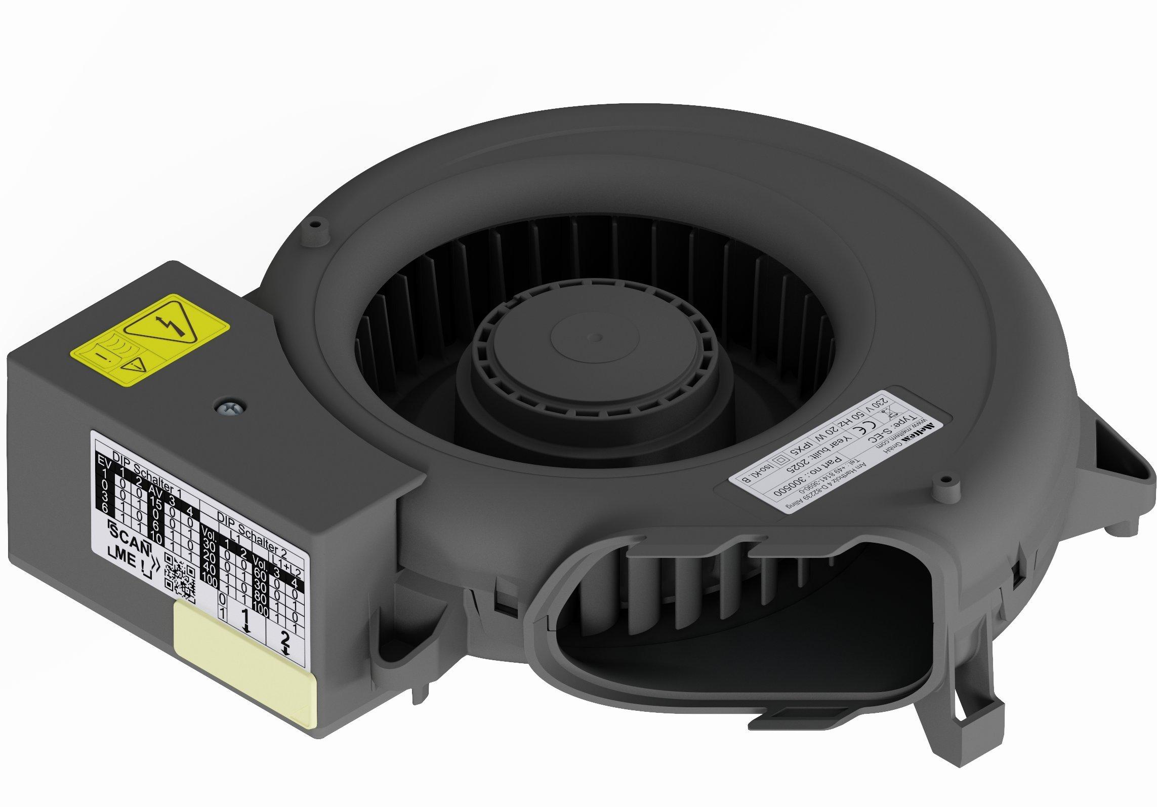 S-EC, Meltem Lüftereinsatz