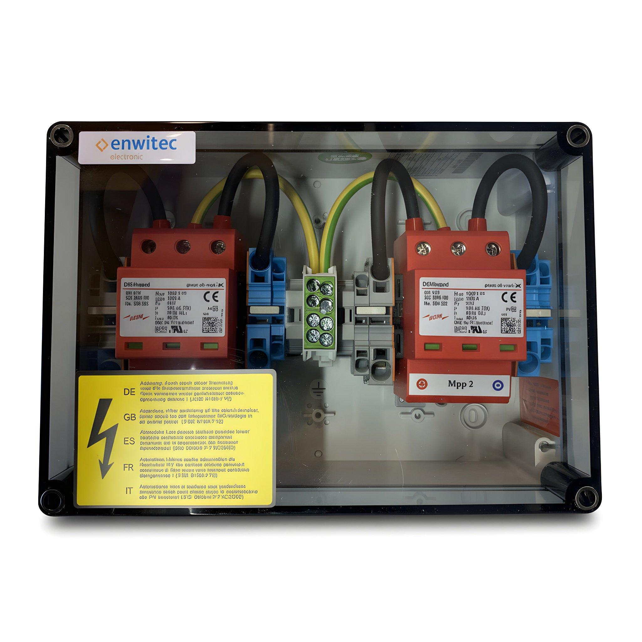 10012861, GAK-S-1000-2x2R-X-Y-PC-1.1 DC-Generatoranschlusskasten