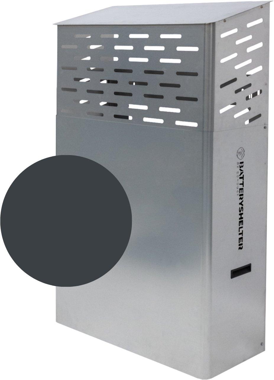 Batteryshelter RAL7016, Außengehäuse für Energiespeichersysteme in Anthrazitgrau