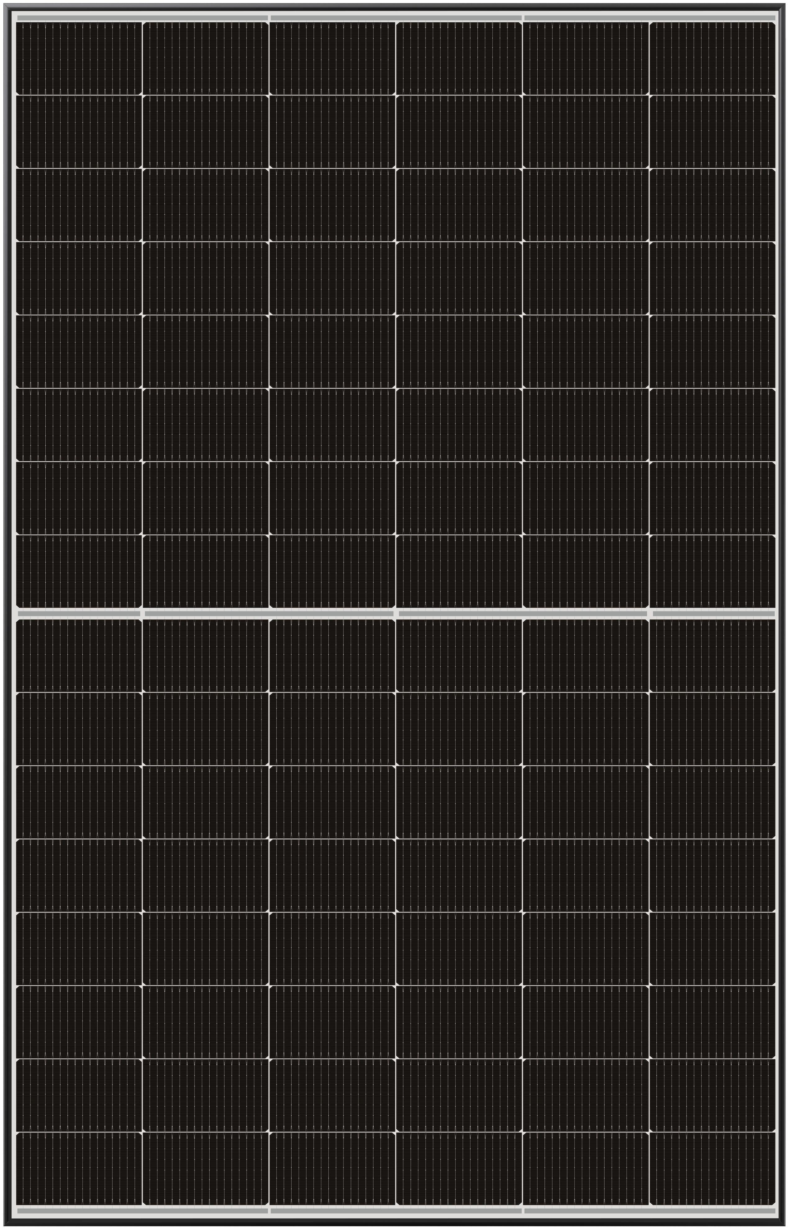 WST-470NCX48-AW, 470 W Photovolatikmodul, N-Type Bifazial Glas-Glas-Serie, Black Frame