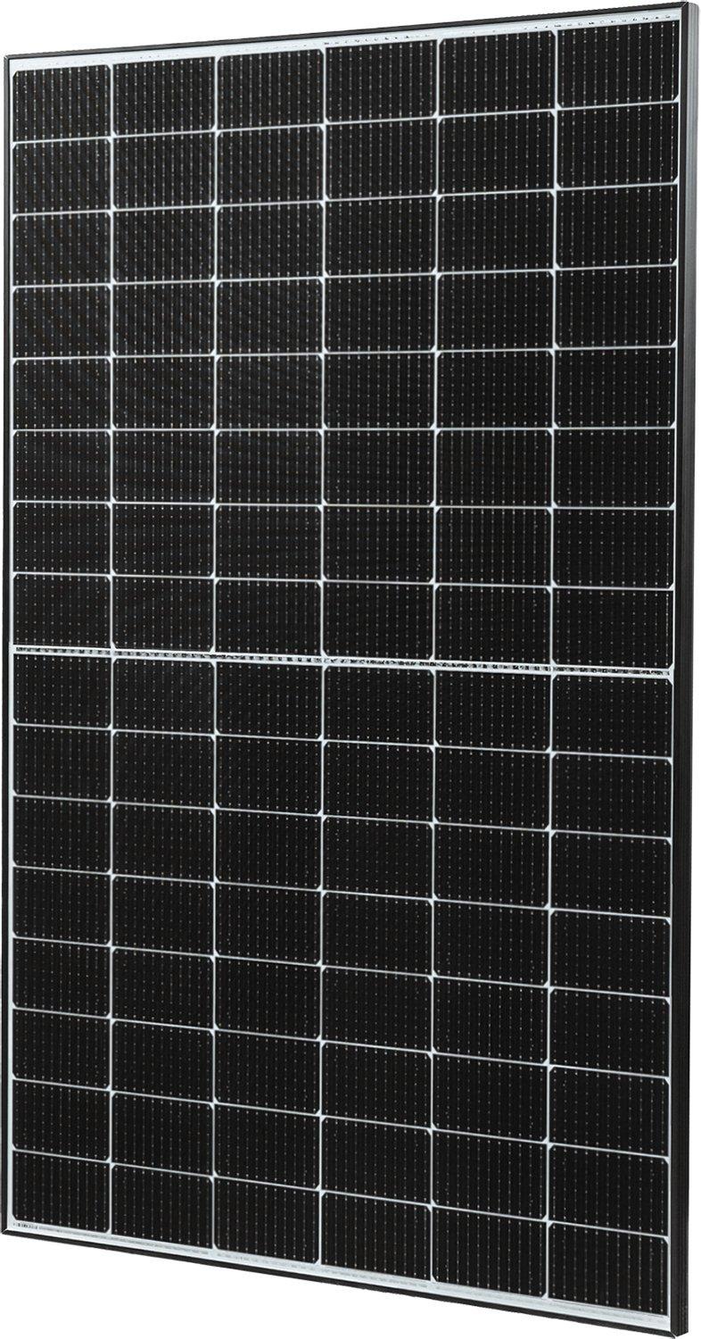 Mono S4 Halfcut Trend White 455W -NEU 48/96 Zellen, Monokristallines Doppelglas-Photovoltaik-Modul 455W schwarzer Rahmen / bifaziale Halbzellen Kabel 1200mm MC Kompatibel