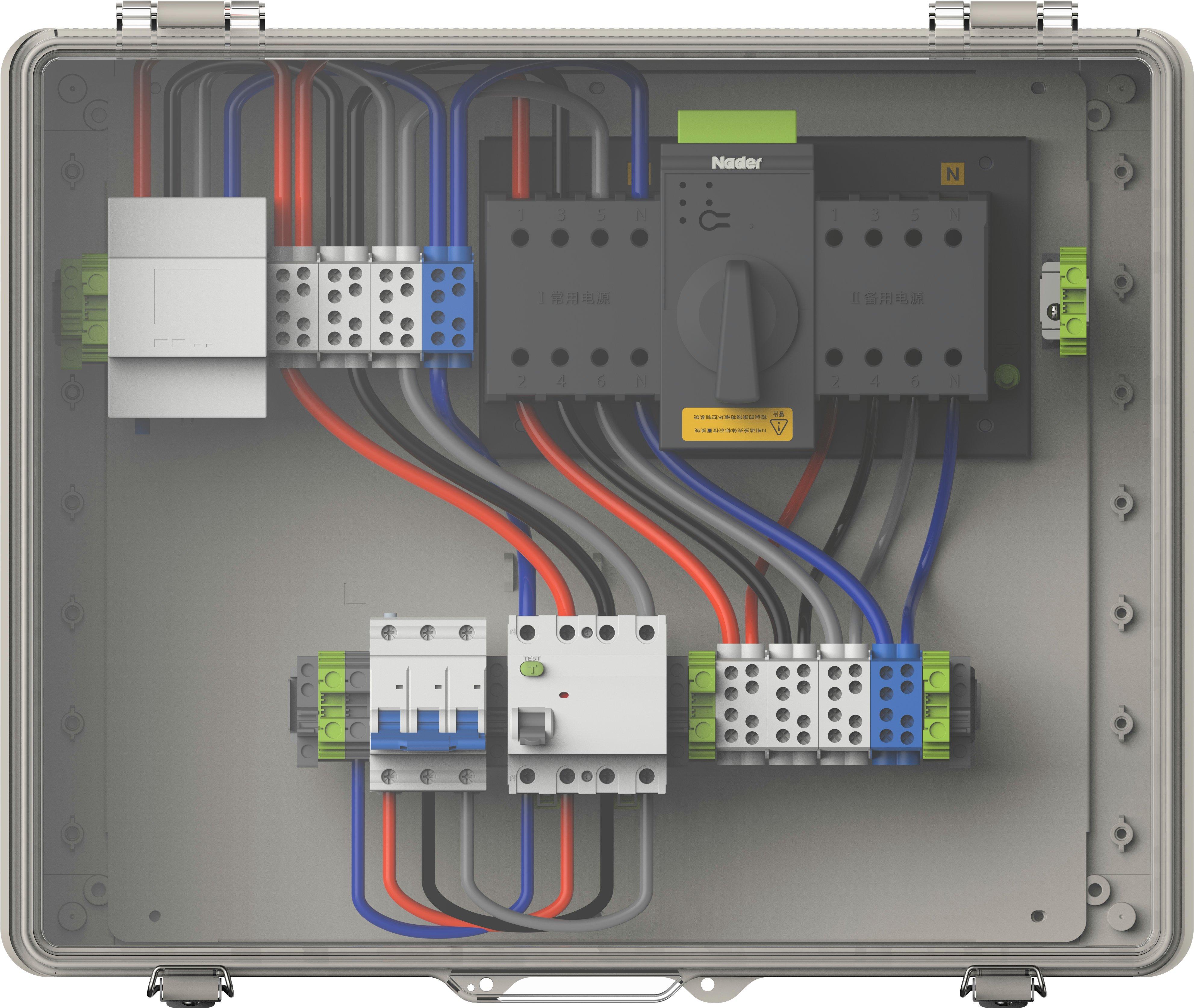 X3-EPS Box G2, EPS-Backup, dreiphasig, intelligente Umschaltvorrichtung für volle Last im Haushalt