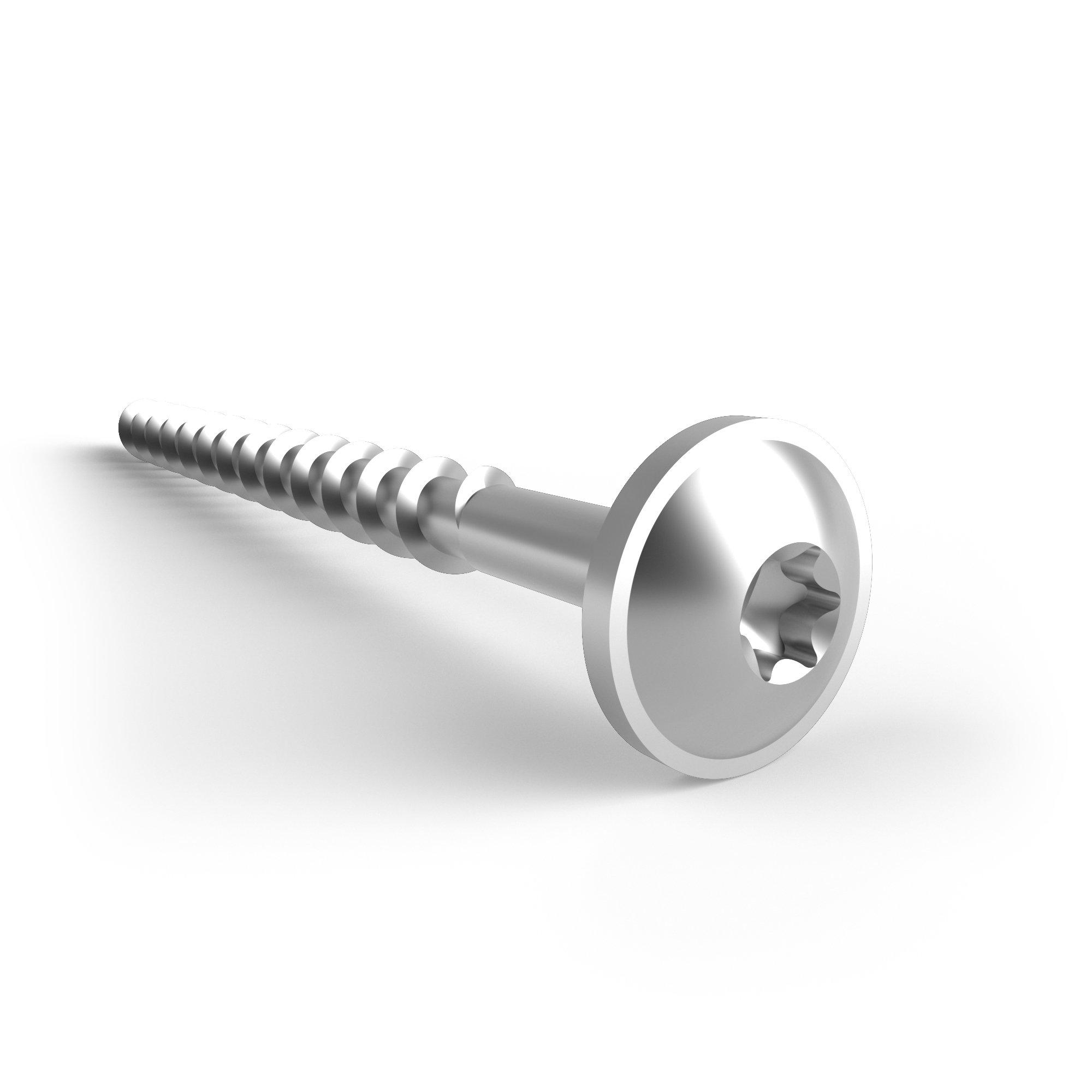 943208-120, Schraube 8x120 TX VA Tellerkopf Holz